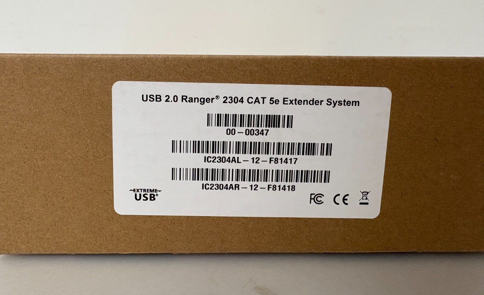 Extender USB Icron Ranger 2304 – 4 Ports USB 2.0 – 100m Sur Cat 5e/6/7 – Ouvert Jamais Utilisé