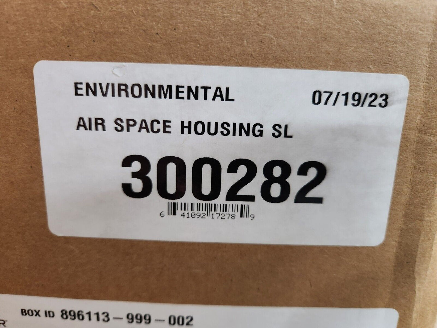 Draper (SL) Environmental Airspace Housing Lift Accessory White 300282 Open Box