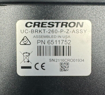 Crestron UC-BRKT-260-P-Z-ASSY UC Bracket Assembly 6511752