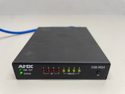 AMX EXB-IRS4 ICSLan IR/S Interface 4IR/S and 4 Inputs Control Box FG2100-23