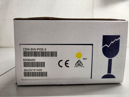 Crestron CEN-SW-POE-5  5-Port PoE Switch 6506450 Sealed Box