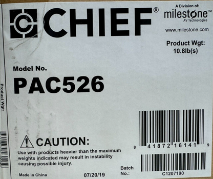 Chief PAC526 In-Wall Storage Box (Large)