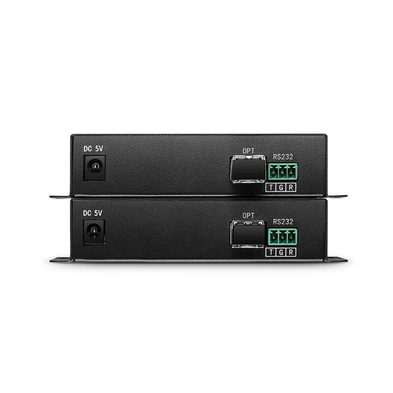 4K HDMI KVM USB2.0 Extender Set with Audio and EDID via Single LC Fiber for 10km