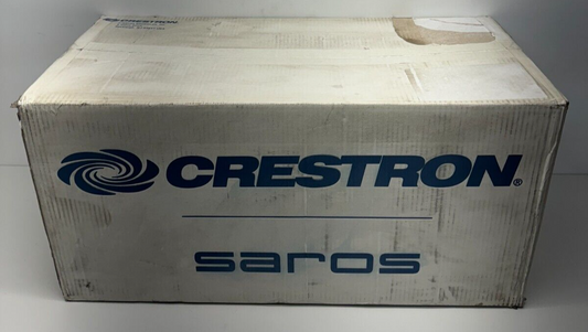 Crestron Saros IC4T-W-T-EACH 2-Way In-Ceiling Speaker-Black Pair 6507530 NEW