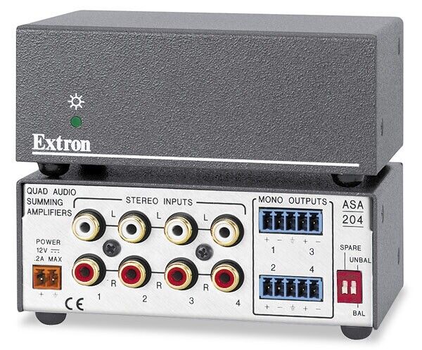 Extron Electronics ASA 204 / 60-552-30 Quad Audio Summing Amplifier – LPAV