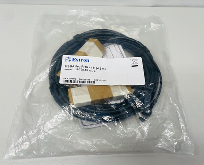 Extron 26-728-15 USB-A Plenum 5 Gbps Optical Extension Cable - 4.5'