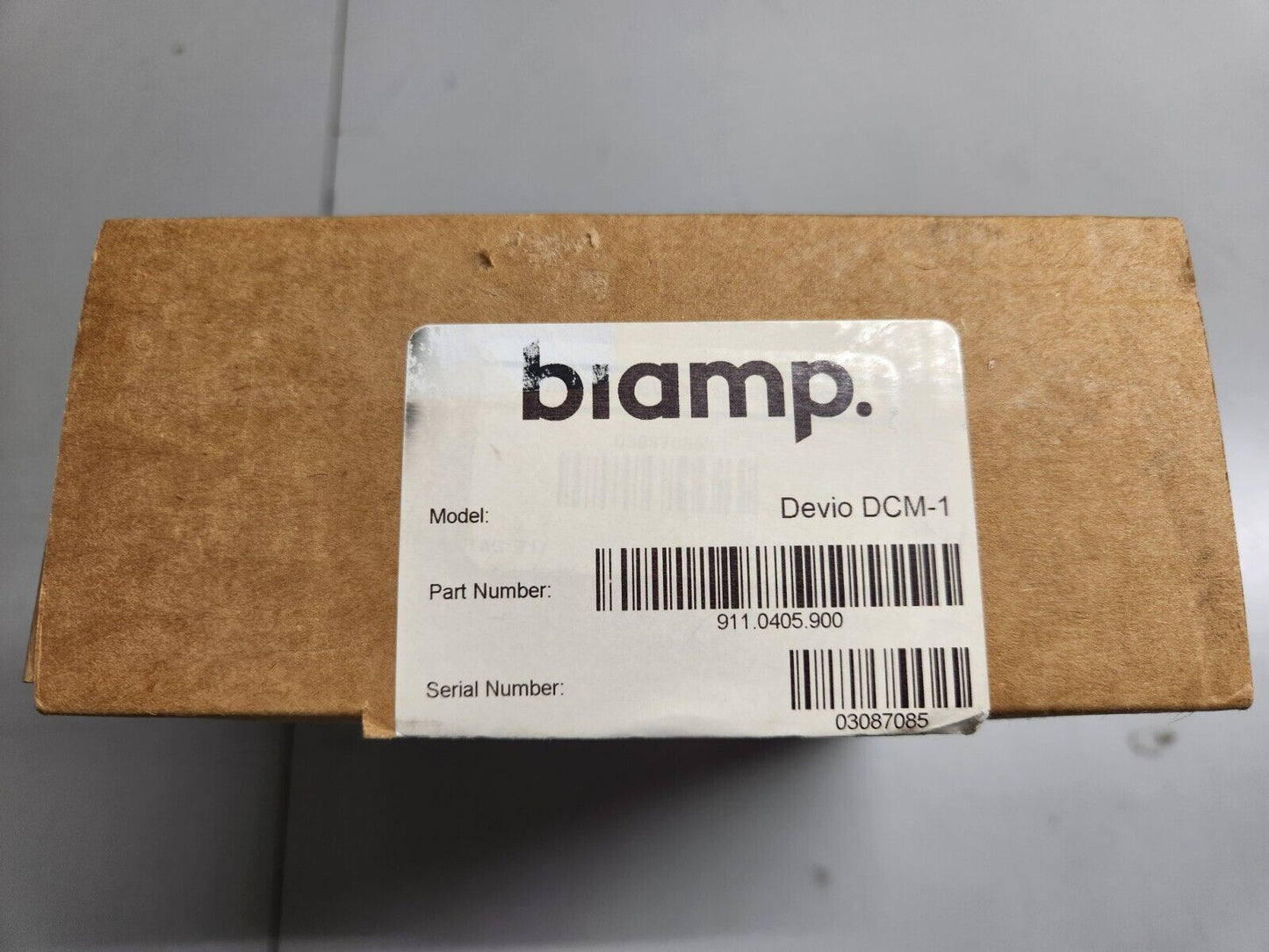 Biamp Systems Devio DCM-1 Beamtracking Ceiling Microphone White NEW Made in USA