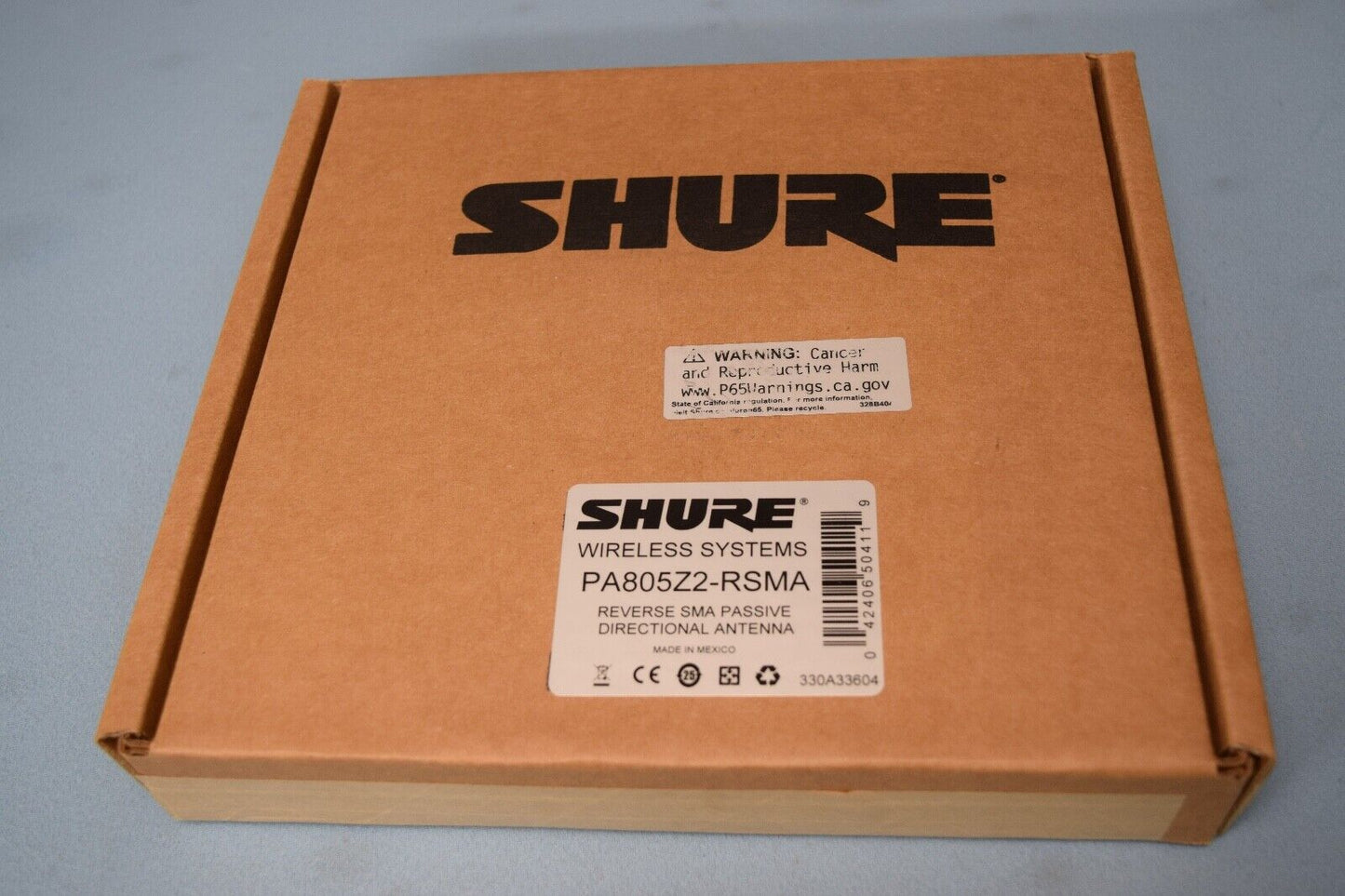 Shure Wireless Systems  PA805Z2-RSMA  Reverse SMA Passive Directional Antenna