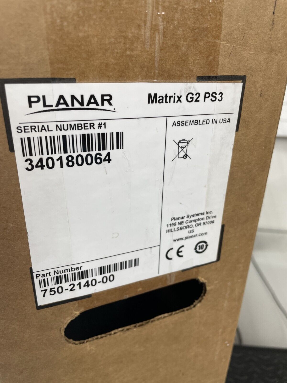 Planar/Leyard Matrix G2 PS3 Power Supply Module for Pro AV Displays 750-2140-00