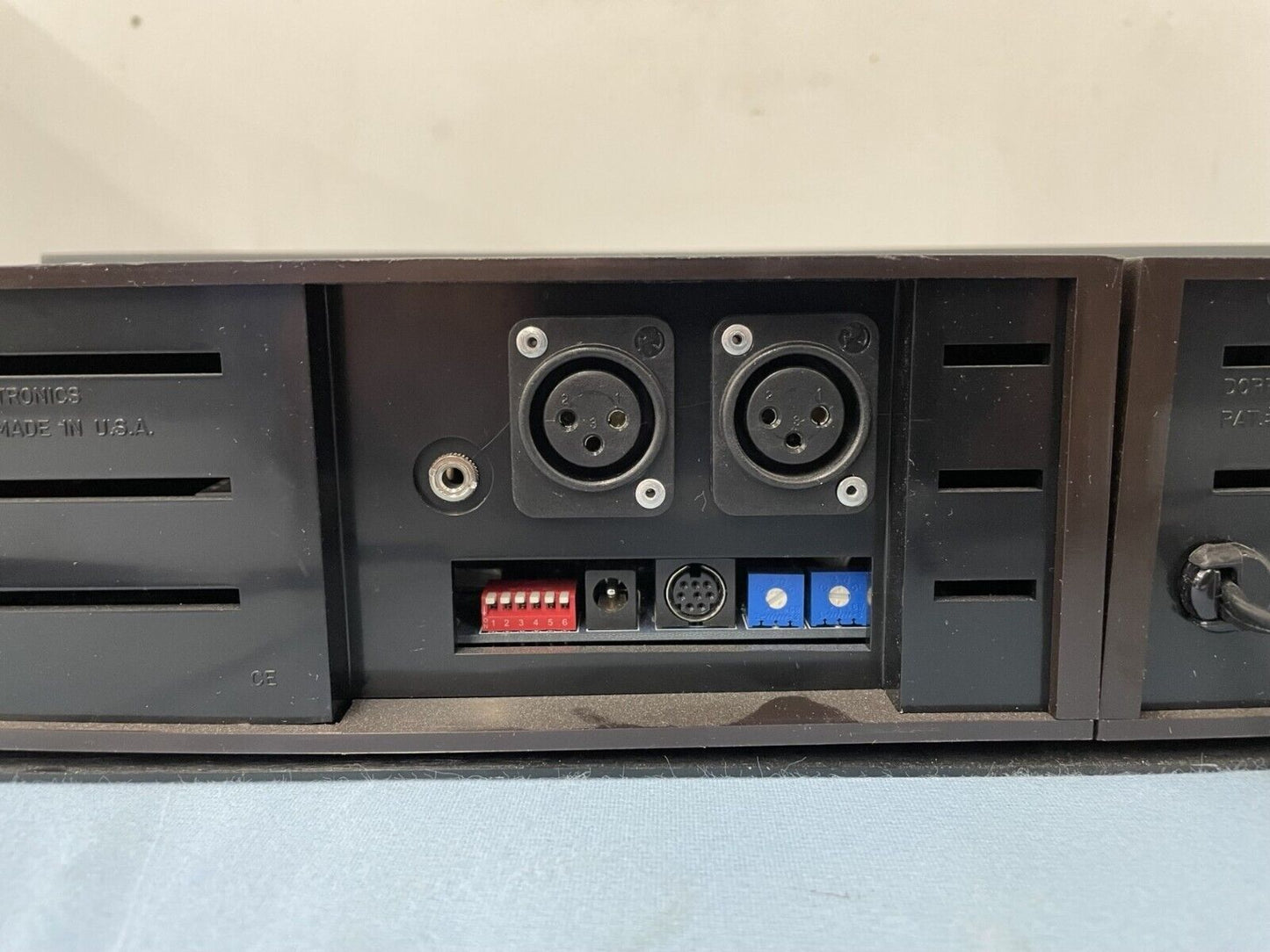 Rack Mounted PAIR of Dorrough 40-A Professional Analog Audio Loudness Meters