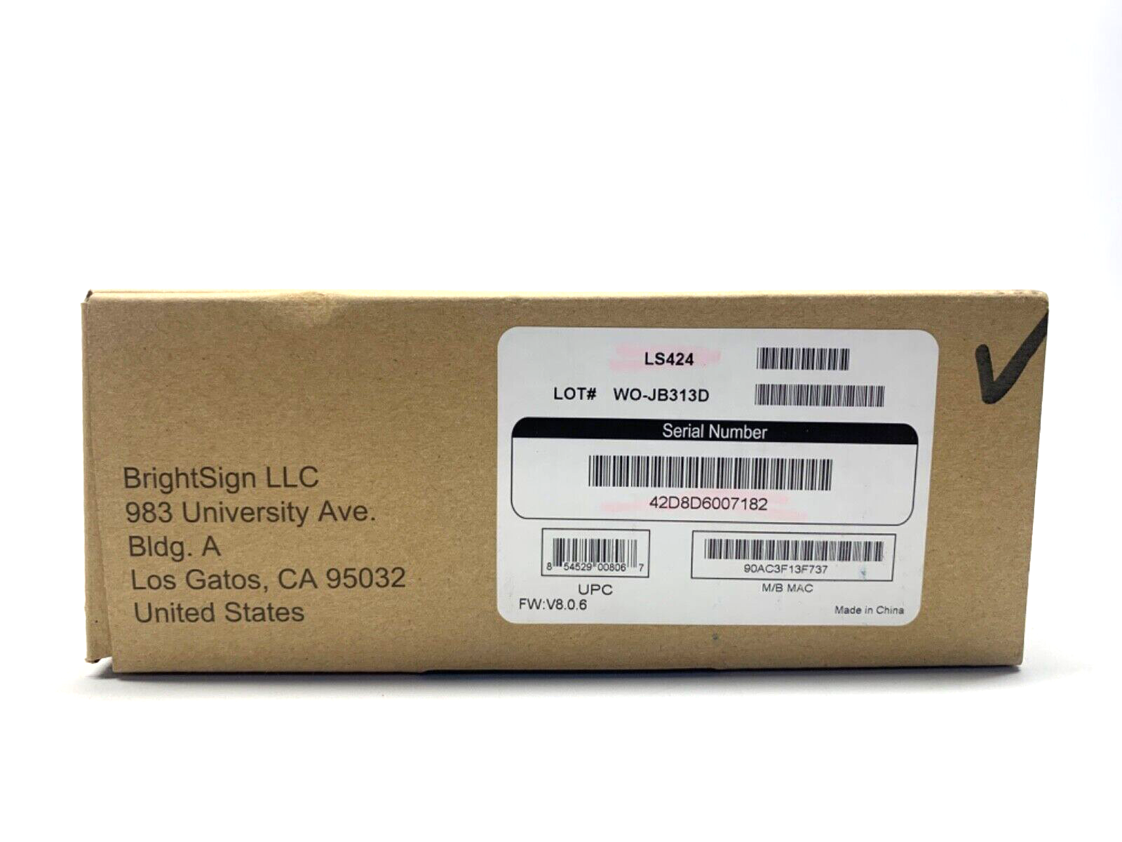 Brightsign Label BrightSign LS424 Full HD Digital Signage Media Player – LPAV