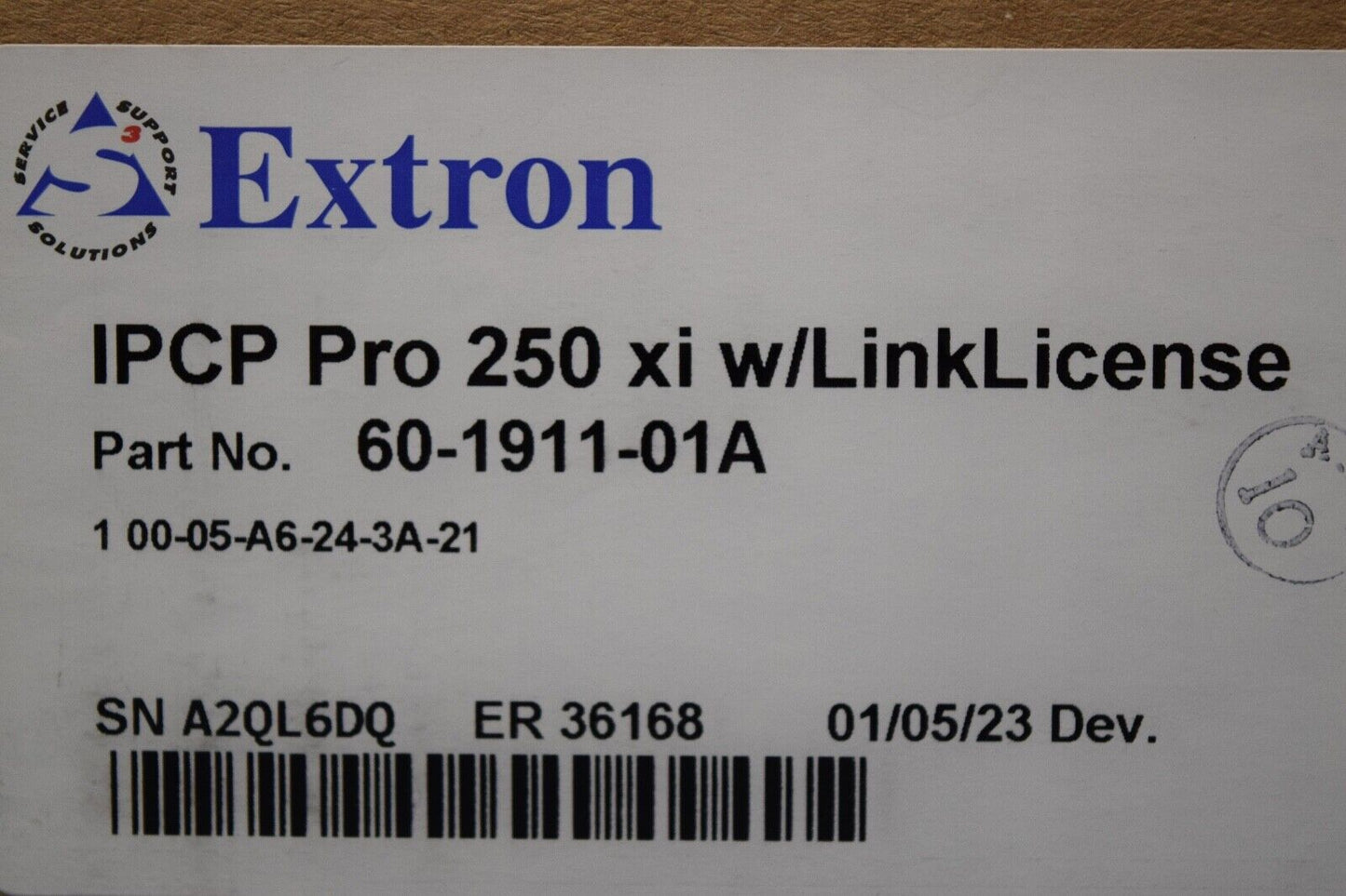 Extron IPCP Pro 250 Xi w/Link License