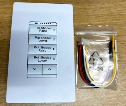 Savant WPB-LALV06-00 Echo Low Voltage Configurable Keypad (REV : 07)