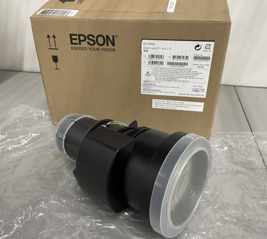 Epson ELPLW06 Wide Angle Short-Throw Projector Zoom Lens V12H004W06 - Open Box