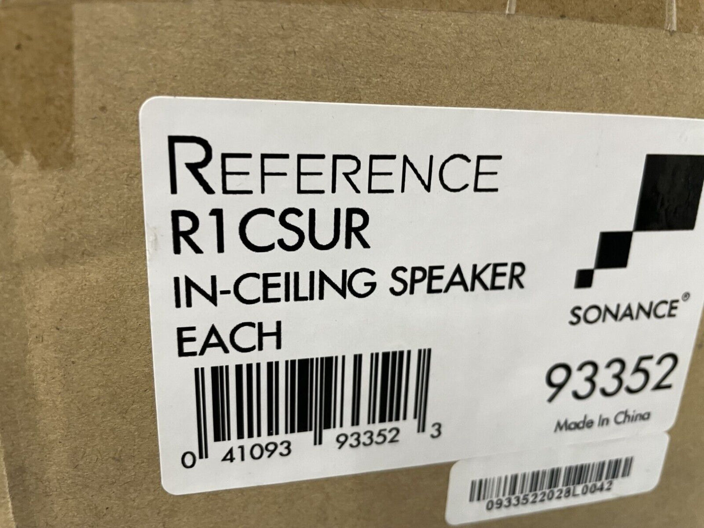 Sonance Reference R1 CSUR R1CSUR In-Ceiling Surround Sound Audio Loudspeaker NEW