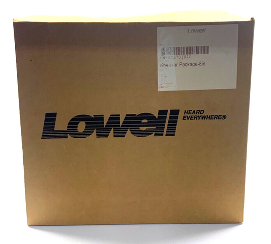 Lowell CN8AT870IX10 Speaker Package 8"