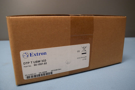 EXTRON DTP T USW 333  60-1551-52  3-Input Switcher & Long-Distance Transmitter