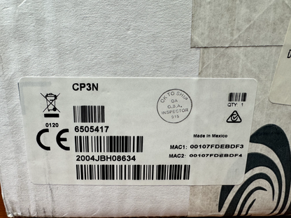 Crestron CP3N 3-Series System Control System Processor 6505417 NEW & SEALED!