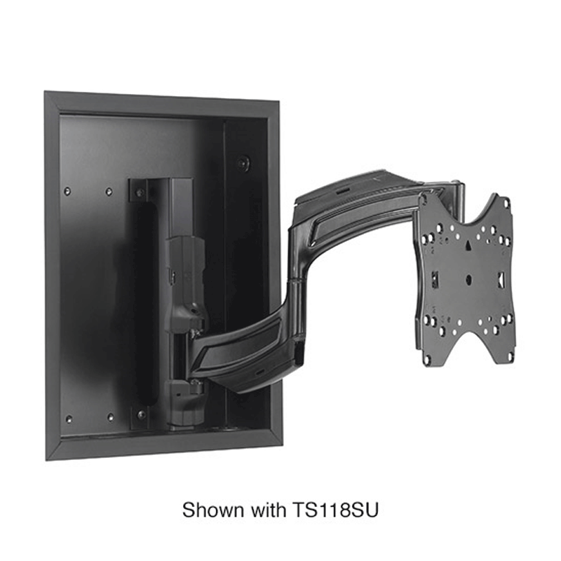 Chief TA502 Small Thinstall In-Wall Swing-Arm Backbox Accessory Recess Box