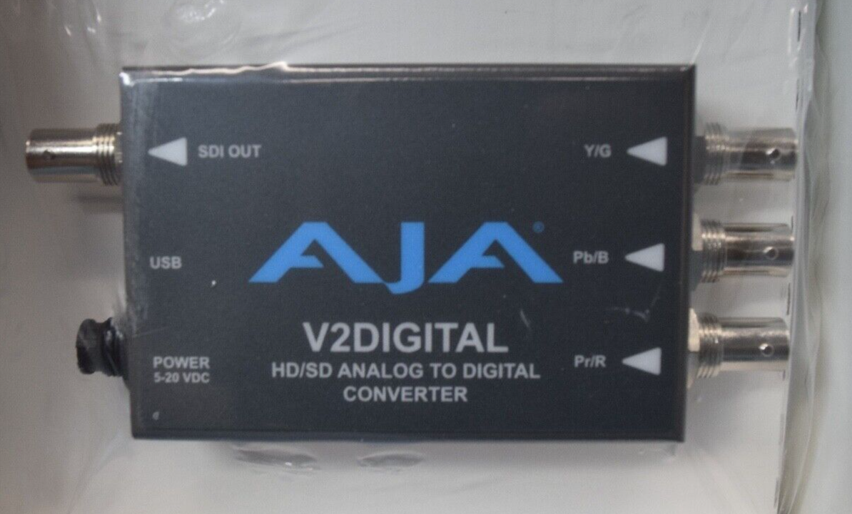 AJA-V2 Digital HD/SD Analog to Digital Converter