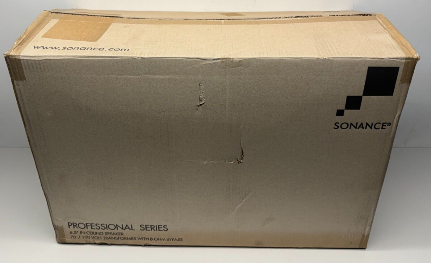 Sonance PS-C63RT Professional Series In-Ceiling Speakers NEW (Pair)