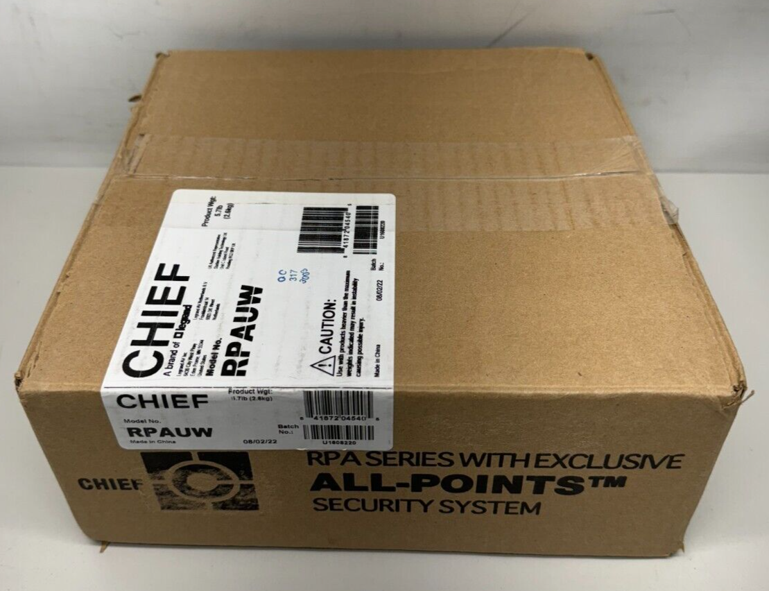 Chief RPAUW Inverted LCD/DLP Projector Ceiling Mount (White) – LPAV