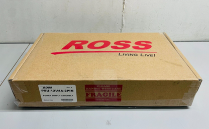 Ross Video PSU-12V4A-2PIN 2-Pin Power Supply for CB-9 Control Panel (12V, 4A)