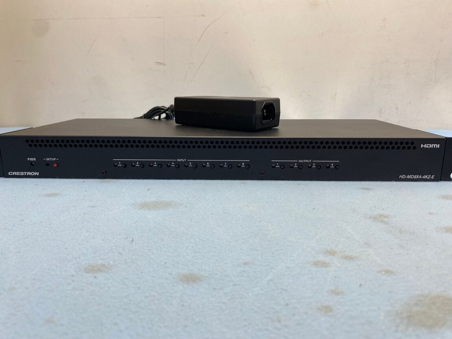 Crestron HD-MD8X4-4KZ-E Rackmount Switch (6511309) w/ PW2420RU Power Supply