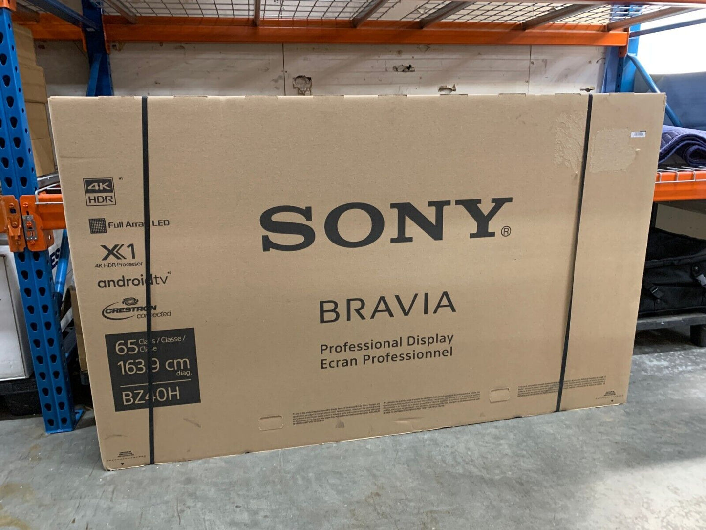 Sony Bravia FW65BZ40 65" LED LCD Professional Display (4K)