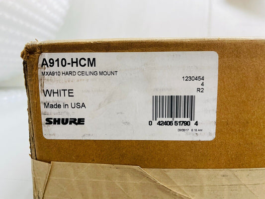 Shure A910-HCM -  MXA910 Hard Microphone Ceiling Mount