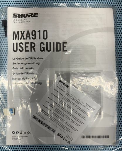 Shure MXA910-W 24" Microflex Advance Ceiling Microphone Array