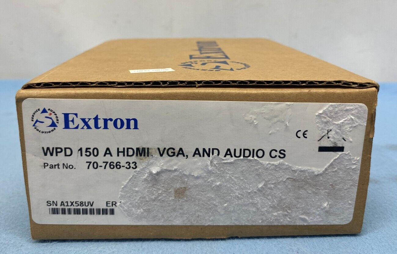 Extron WPD 150 A HDMI, VGA, AND AUDIO CS (70-766-33)