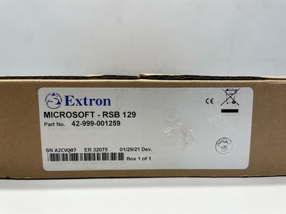 Extron Microsoft - RSB 129 Gray 19" Rack Shelf Kit 42-999-001259