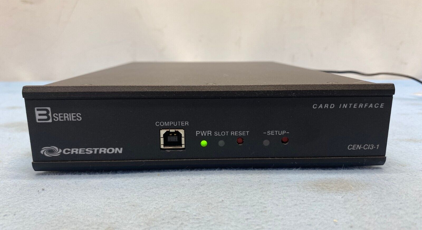 Crestron CEN-CI3-1 3-Series / Card Interface (6505372) w/ Power Supply