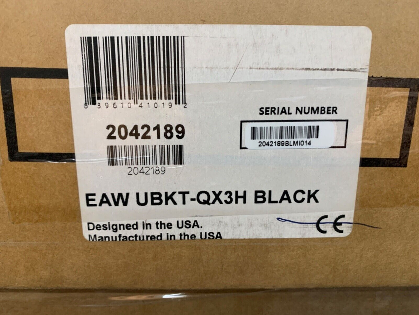 EAW UBKT-QX3H Black (2042189)