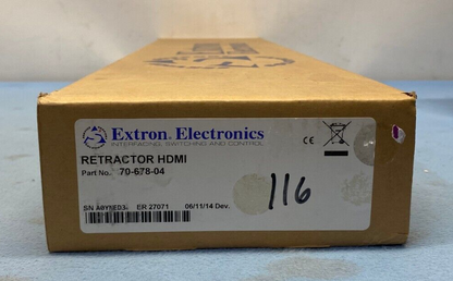 Extron (70-678-04) Retractor HDMI Cable System