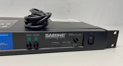 Sabine SW-30 UHF Wireless System Lapel Black and SW-30R Wireless Receiver