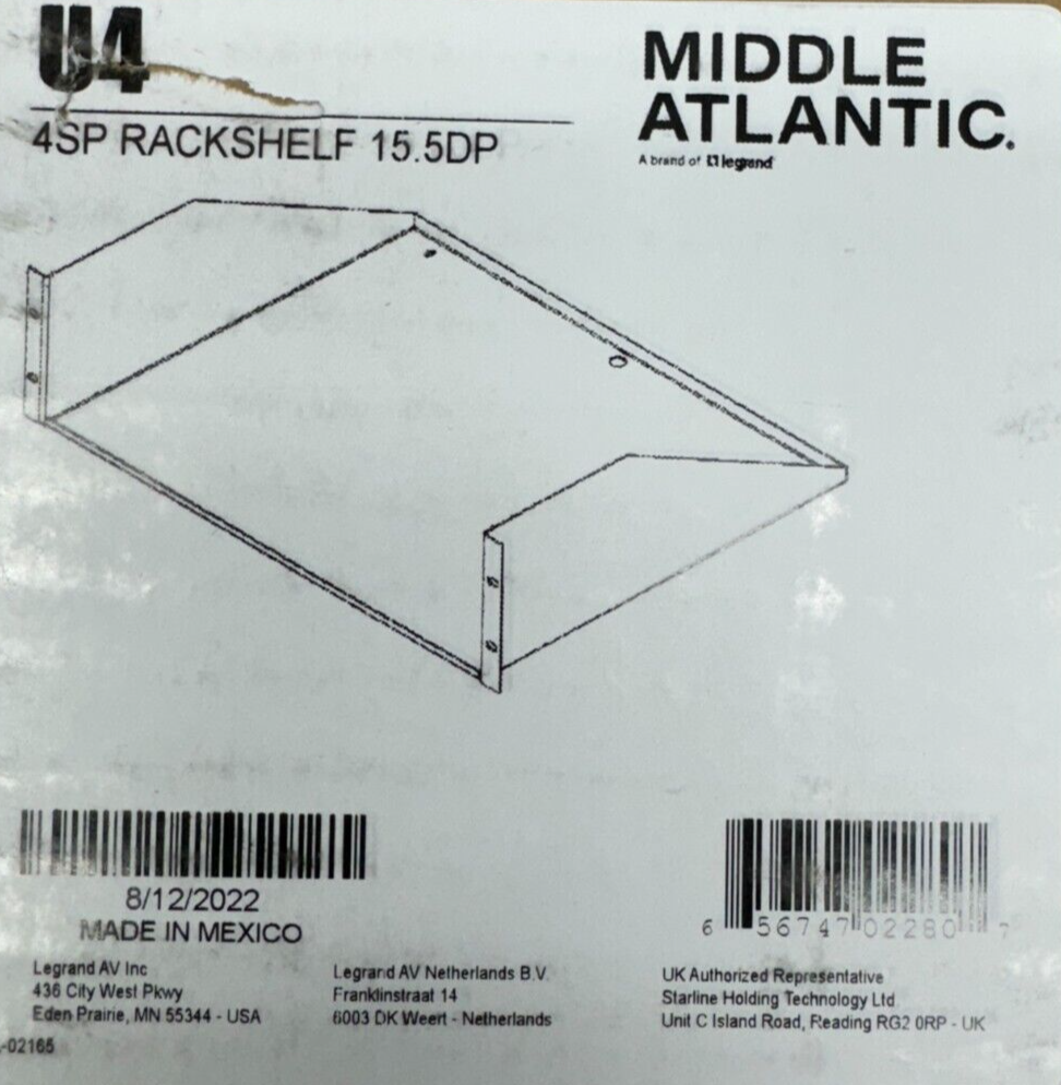 Middle Atlantic U4 7
