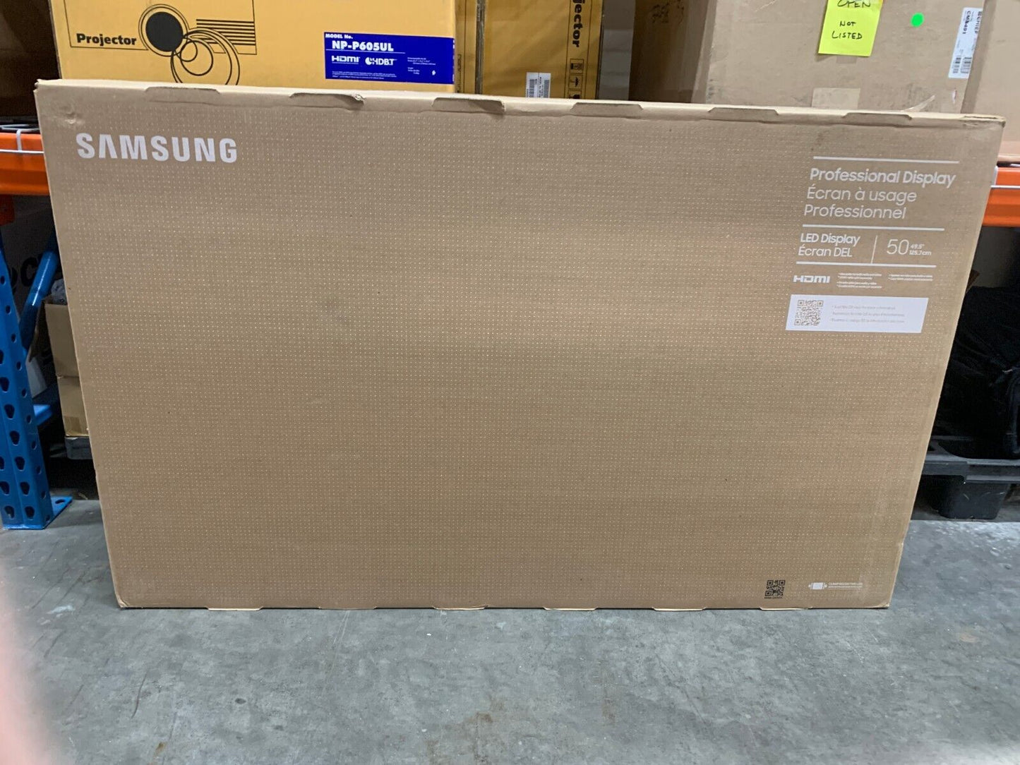 Samsung QM50B / 50" 4K Professional LED Smart Display (LH50QMBEBGCXGO)