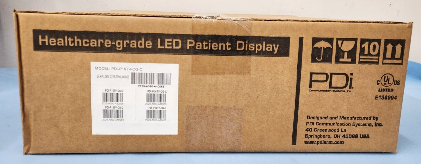 PDi PDI-P16TV-CA-C medTV16 Healthcare LED, Cream. ATSC / Pro:Idiom Tuner