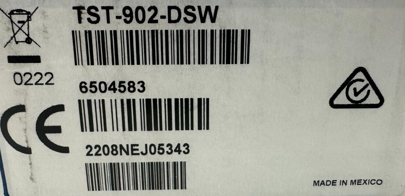 Crestron TST-902-DSW 6504583 Wall Dock For TST-902