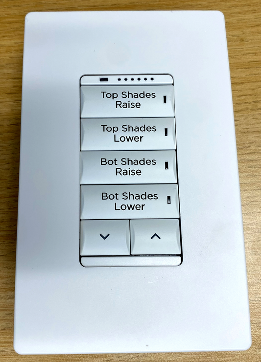 Savant WPB-LALV06-00 Echo Low Voltage Configurable Keypad (REV : 07)