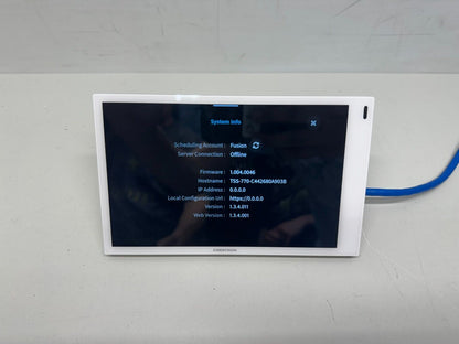 Crestron TSS-770-W-S 7" Room Scheduling Touchscreen (White)