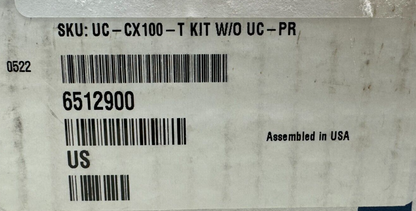 Crestron UC-CX100-T Kit W/O UC-PR Advanced Video Conference System 6512900