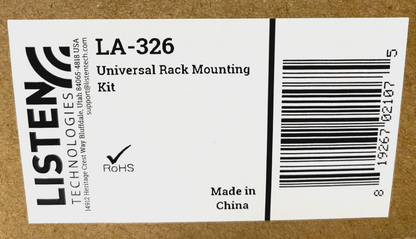 Listen Technologies LA-326 Universal Rack Mounting Kit