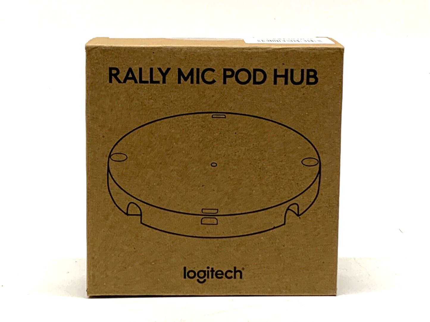 Logitech Rally Mic Pod Hub-Microphone Interface Adapter (939-001647)