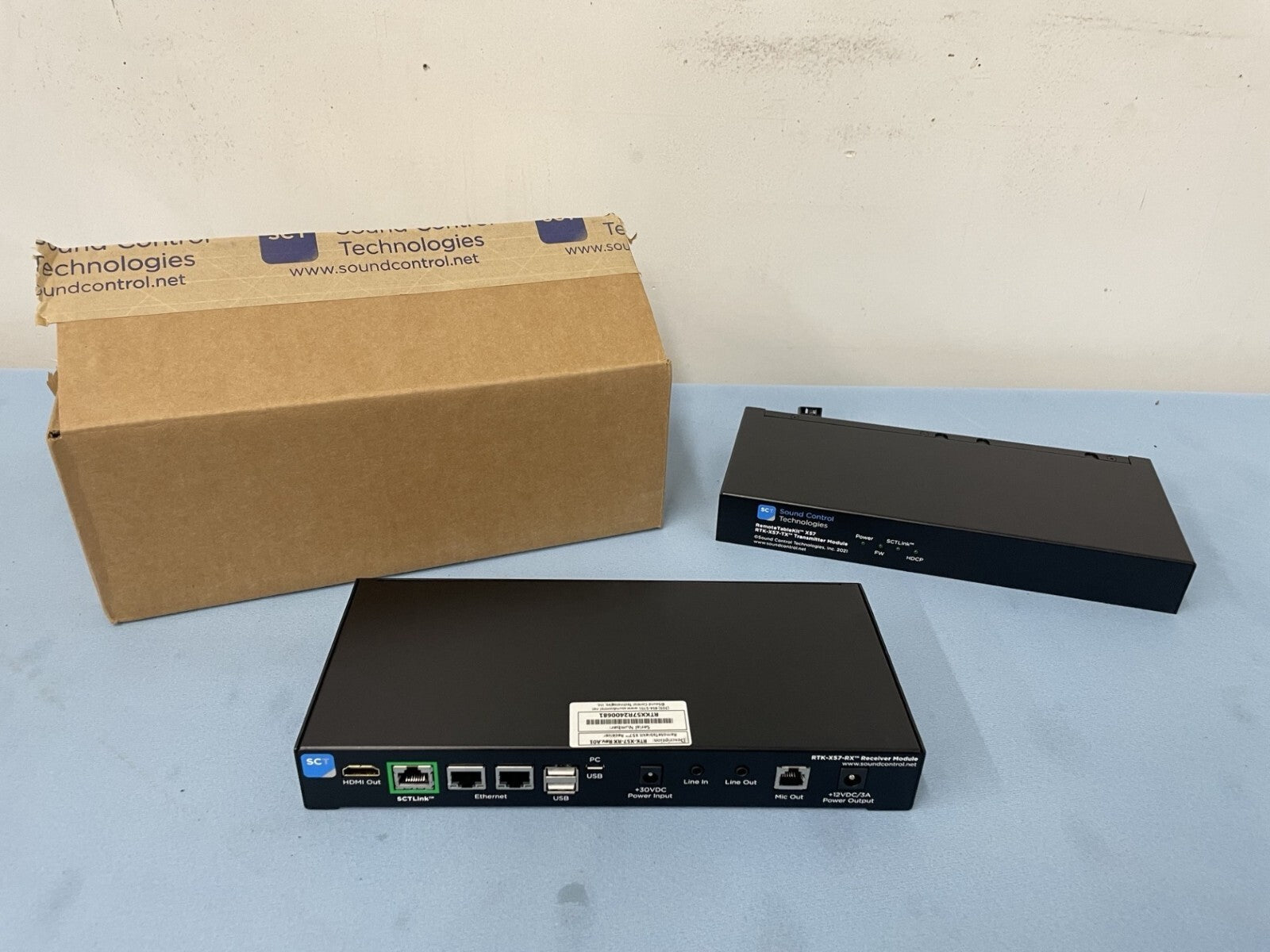 Sound Control Technologies RTK-X57 TX & RX System - Poly Studio