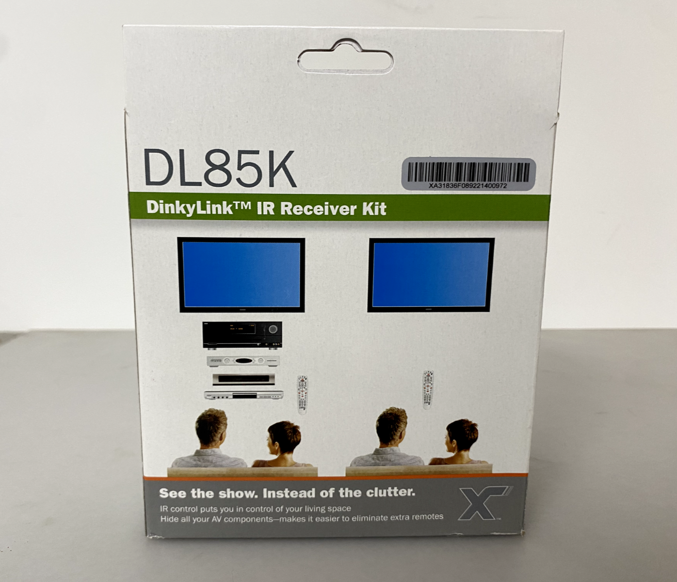 Xantech DL85K LCD / CFL Proof Dinky Link IR Receiver Kit