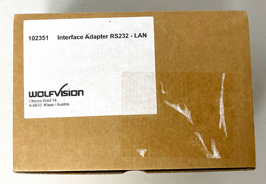 WolfVision RS232 LAN Interface Adapter 102351