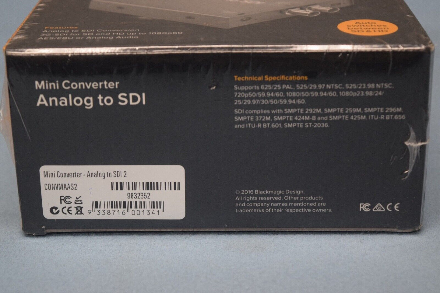 Blackmagic Design Mini Converter - Analog to SDI